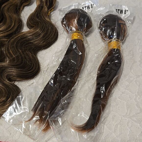 5 Mix  bundles Vila body wave   100% Human Hair extensions - Picture 8 of 13